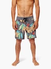 Cargar imagen en el visor de la galería, Ropa de Baño para Hombre Dunkelvolk BOARDSHORT ALOHA 16" BLK