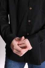 Cargar imagen en el visor de la galería, Camisa para Hombre Dunkelvolk SHIRT LS OXFORD BLK