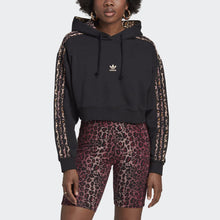 Cargar imagen en el visor de la galería, Polera para Mujer ADIDAS HK5184 HOODIE LOGO BLK