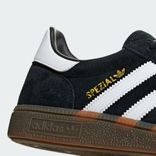 Cargar imagen en el visor de la galería, Zapatillas ADIDAS Handball Spezial negras, detalle de materiales