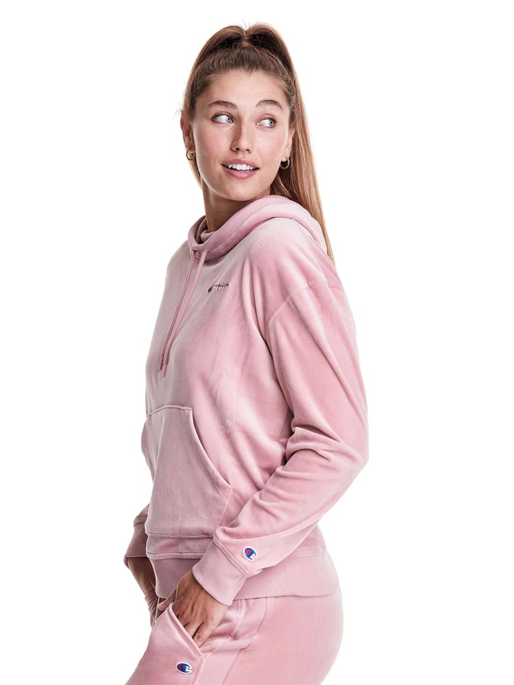 Polera para Mujer CHAMPION W59240586158 VELOUR HOODIE N4E