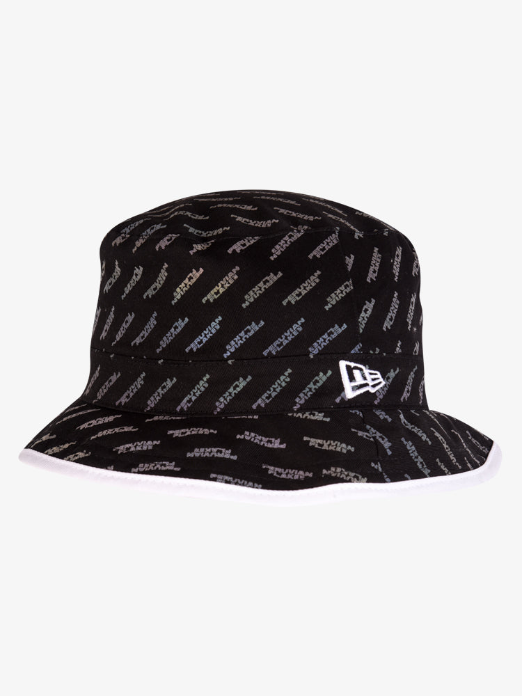 Gorra para Hombre NEW ERA BUCKET BUCKET PERUVIAN FLAKE ALL OVER BLK RVR