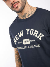 Cargar imagen en el visor de la galería, Polo para Hombre Dunkelvolk URBAN NYC TEE NVY
