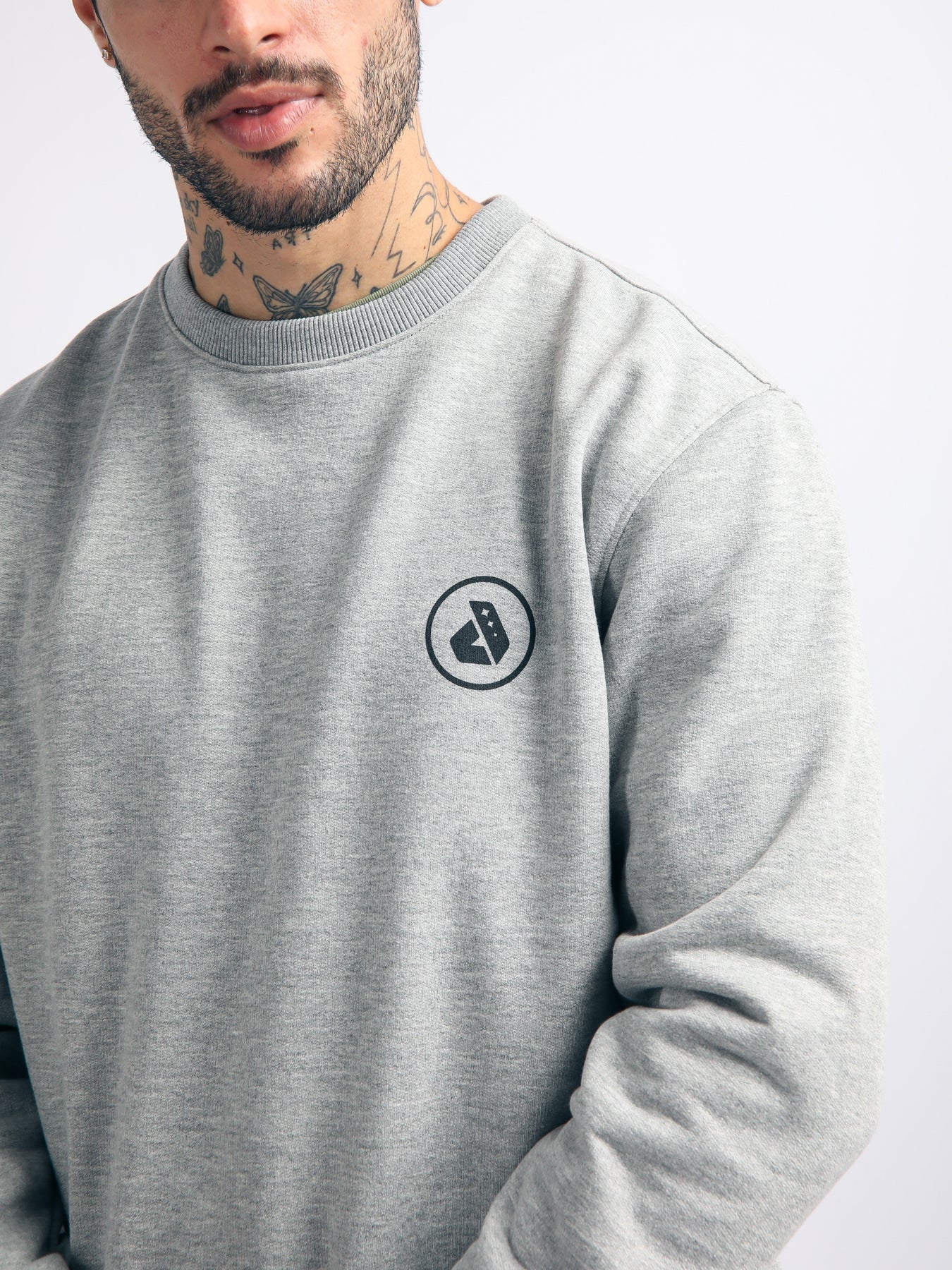 Polera para Hombre Dunkelvolk CREW NECK NEW LOGO ARM SGRH