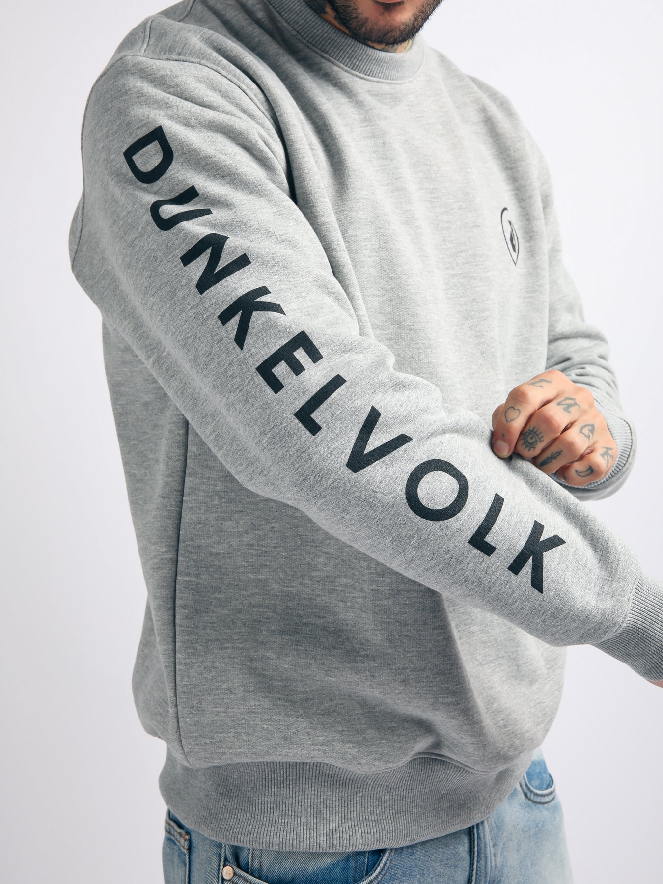 Polera para Hombre Dunkelvolk CREW NECK NEW LOGO ARM SGRH