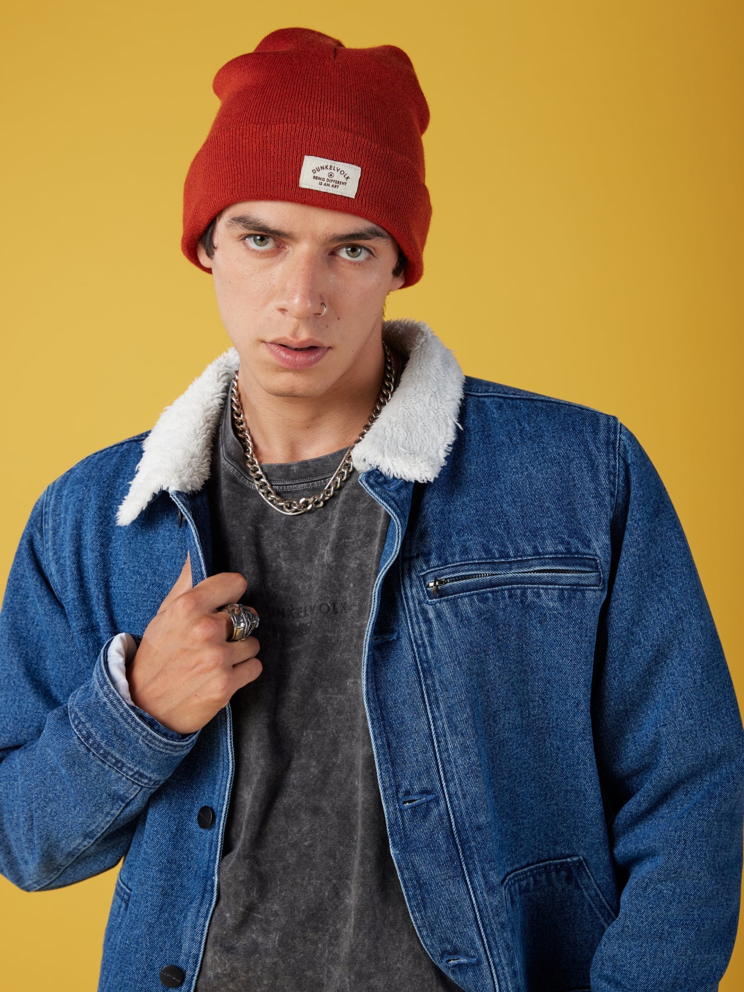 Casaca para Hombre DUNKELVOLK MEDIUM SHERPA WORKHARD NAV DUNKELVOLK