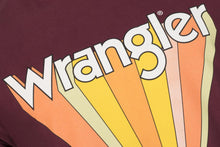 Cargar imagen en el visor de la galería, Polo para Hombre WRANGLER RETRO SPUM 25-1160-RETR Burdeos

