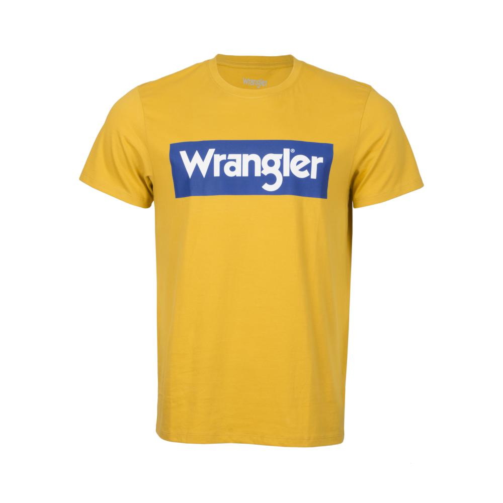 Polo para Hombre WRANGLER VINTAGE TEE 25-1160-VINT Mostaza
