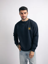 Cargar imagen en el visor de la galería, Polera para Hombre Dunkelvolk CREW NECK NEW LOGO ARM NVY
