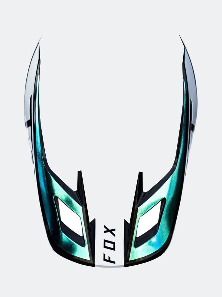 Casco para Hombre FOX V2 HELMET VISOR - TRILEN Negro/Blanco
