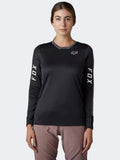 Jersey para Mujer FOX W DEFEND PRO LS JERSEY [EUC] Negro