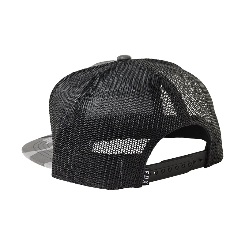 Gorra para Hombre FOX HAT PINNACLE MESH SNAPBACK [BLK CAM] 247