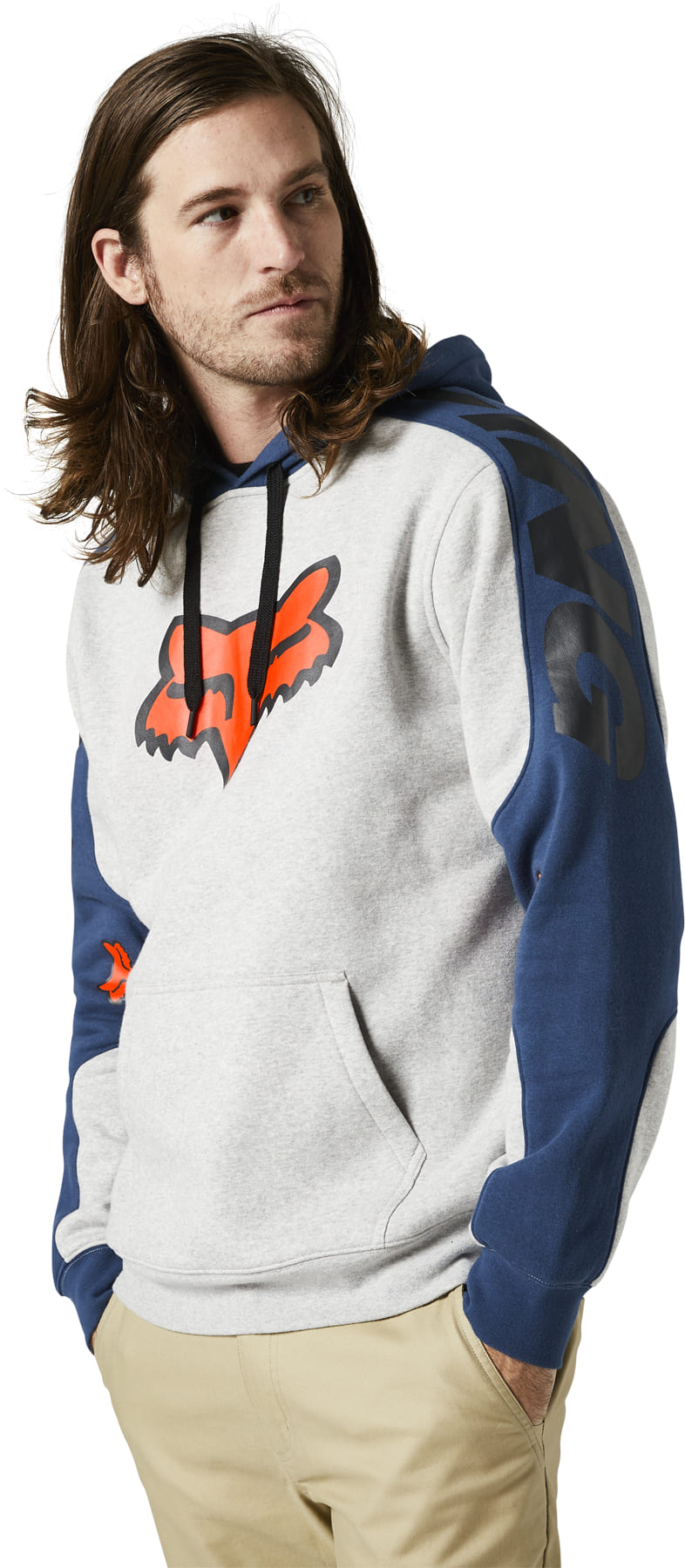 Polera para Hombre FOX SIN ZIP KARRERA PO FLEECE 416