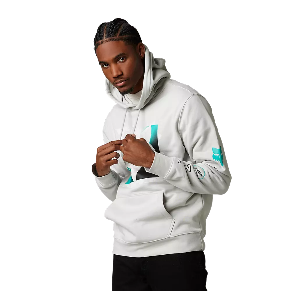 Polera para Hombre FOX SIN ZIP DETONATE PO FLEECE [LT GRY] 097