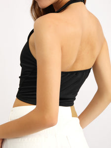 Top para Mujer DVK NAKED BACK V-NECK TOP NGR