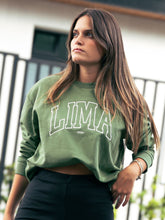 Cargar imagen en el visor de la galería, Polera para Mujer DVK SIN ZIP LIMA FLEECE VRD

