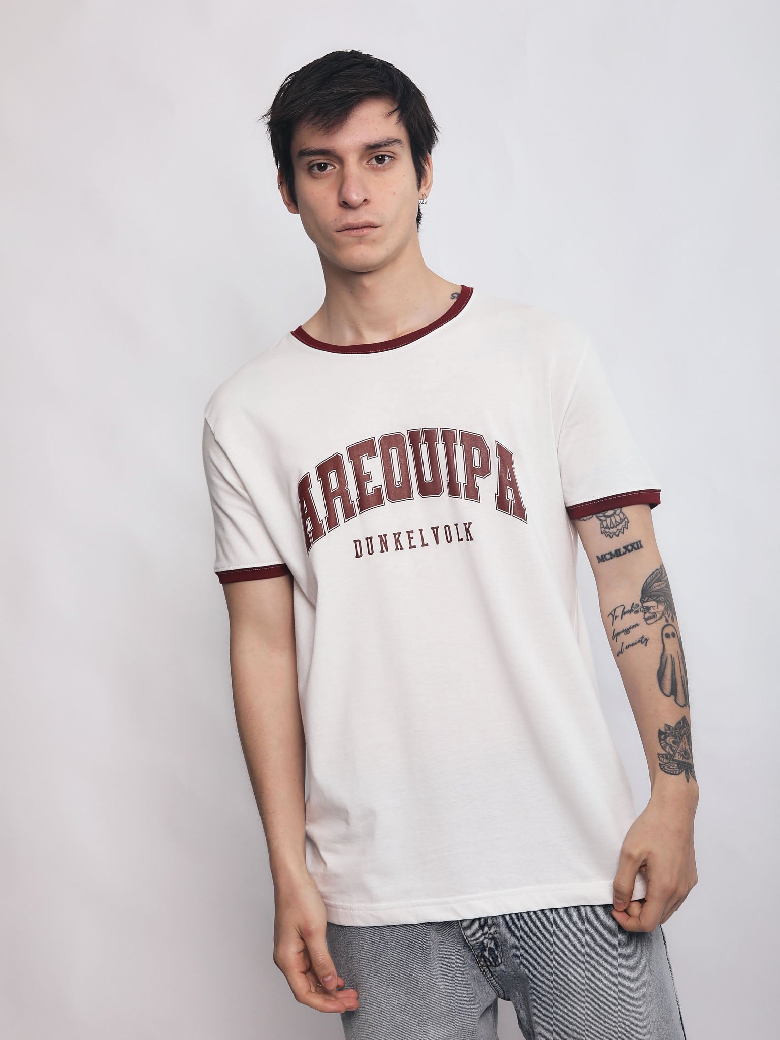 Polo para Hombre DUNKELVOLK GRAPHIC AREQUIPA RINGER BUR