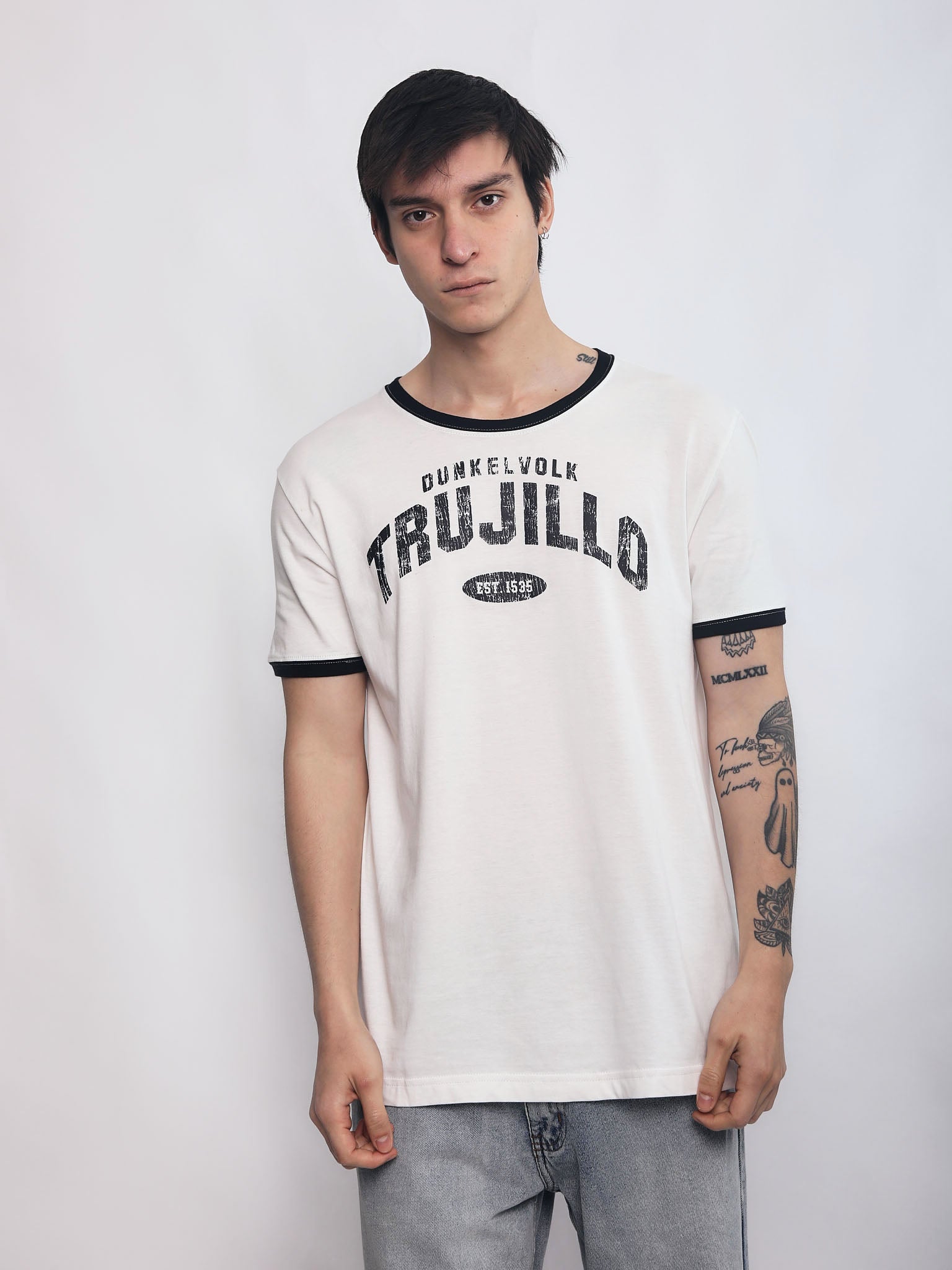 Polo para Hombre DUNKELVOLK GRAPHIC TRUJILLO RINGER NVY