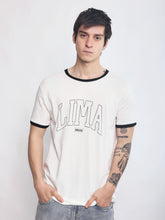 Cargar imagen en el visor de la galería, Polo para Hombre DUNKELVOLK GRAPHIC LIMA RINGER BLK
