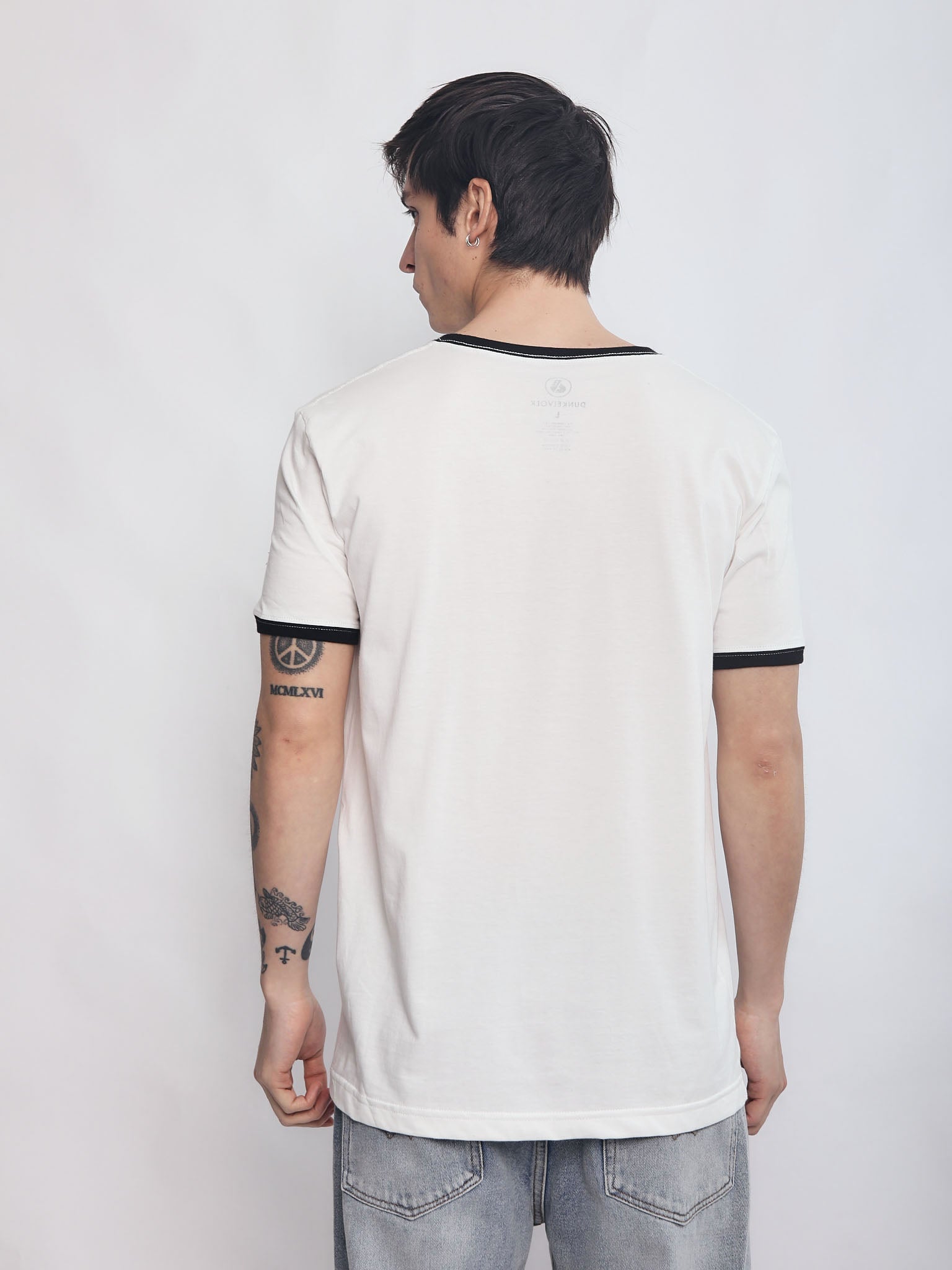 Polo para Hombre DUNKELVOLK GRAPHIC LIMA RINGER BLK