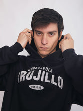 Cargar imagen en el visor de la galería, Polera para Hombre DUNKELVOLK HOODIE SIN ZIP TRUJILLO HOODIE AZL
