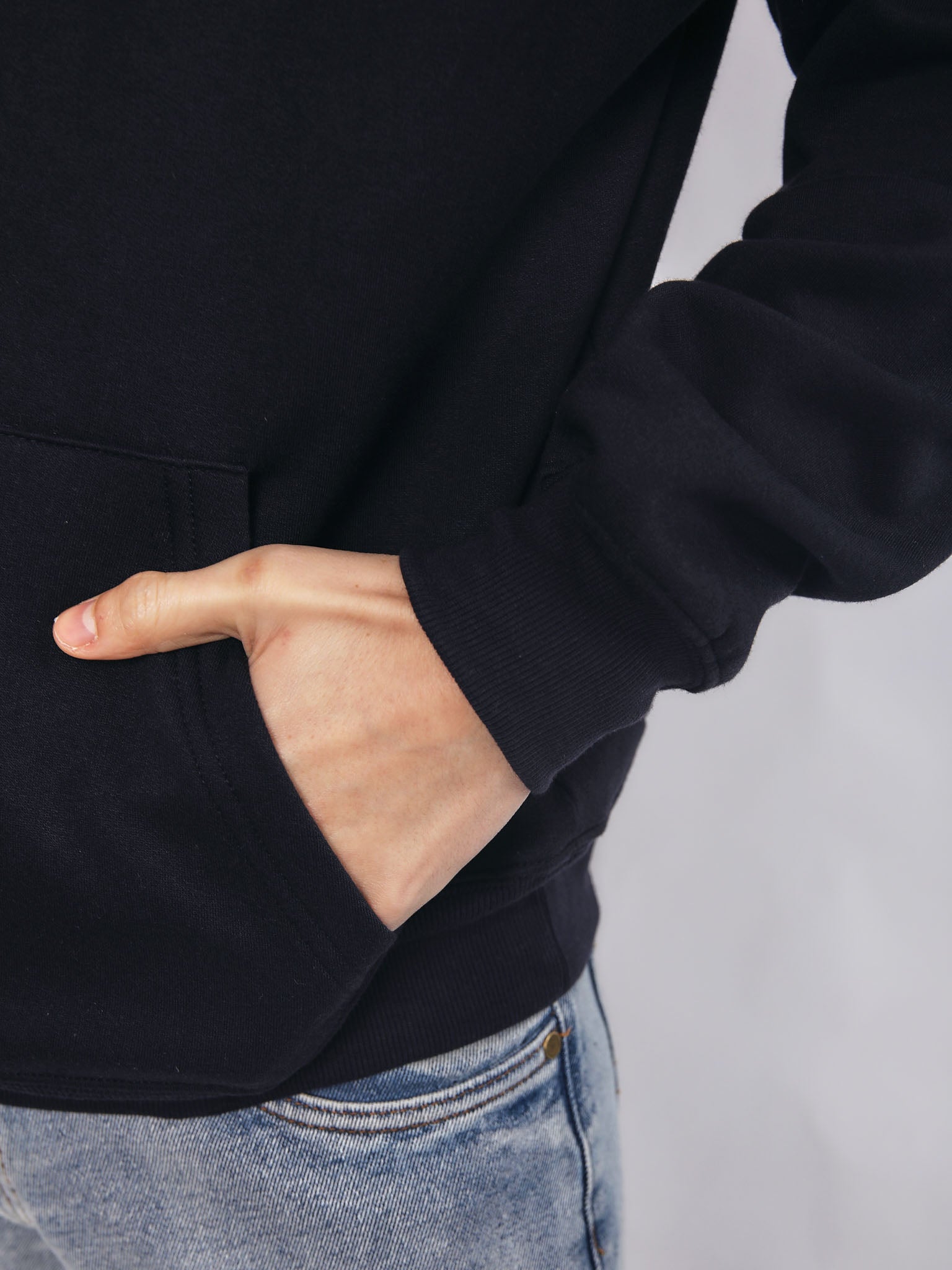 Polera para Hombre DUNKELVOLK HOODIE SIN ZIP TRUJILLO HOODIE AZL