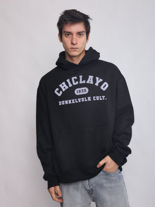 Polera para Hombre DUNKELVOLK HOODIE SIN ZIP CHICLAYO HOODIE BLK