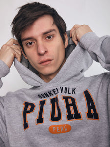 Polera para Hombre DUNKELVOLK HOODIE SIN ZIP PIURA HOODIE GRY