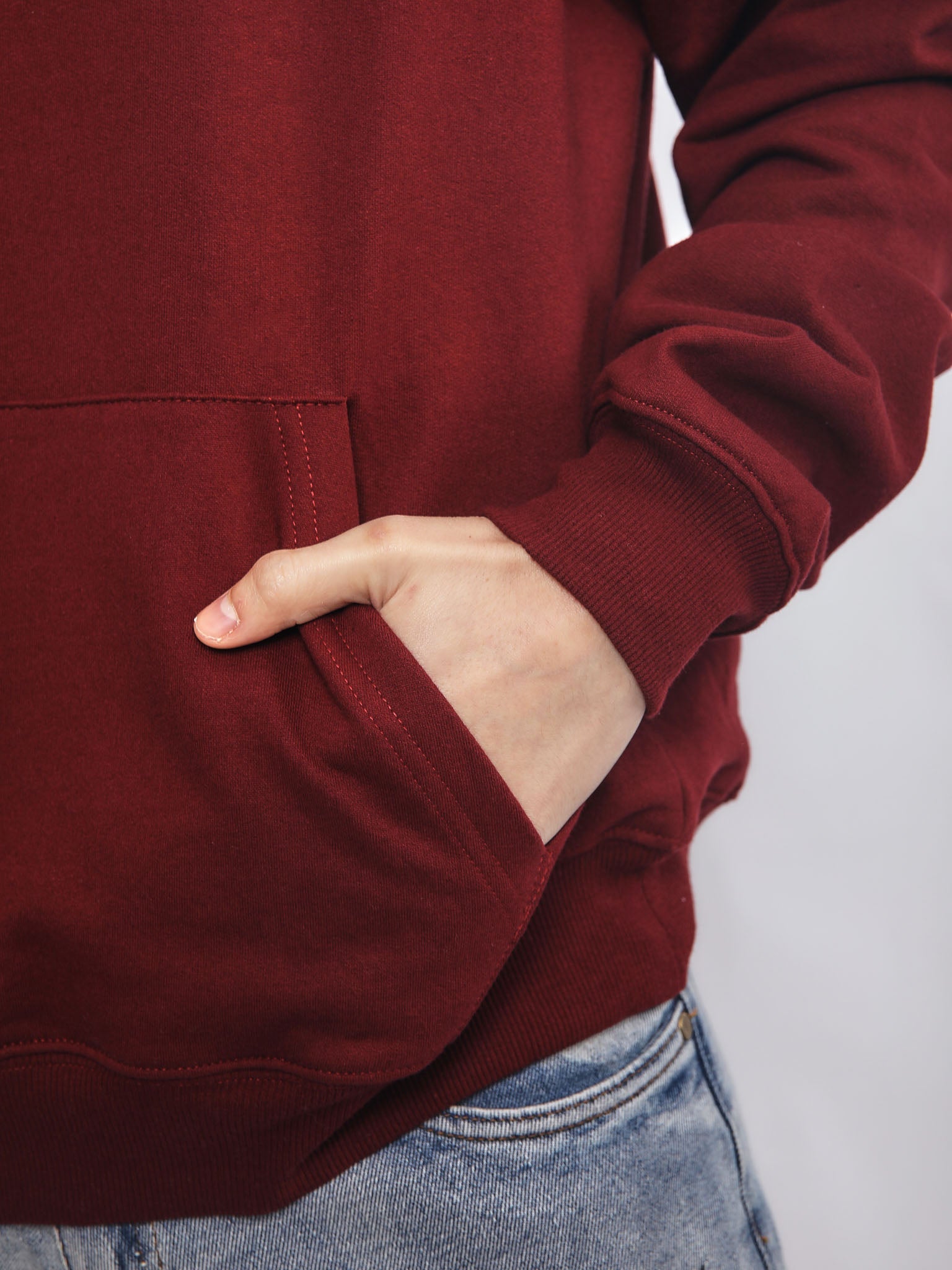 Polera para Hombre DUNKELVOLK HOODIE SIN ZIP AREQUIPA HOODIE BUR