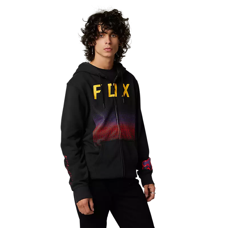 Polera para Hombre FOX CON ZIP FGMNT ZIP FLEECE [HTR GRAPH] 001