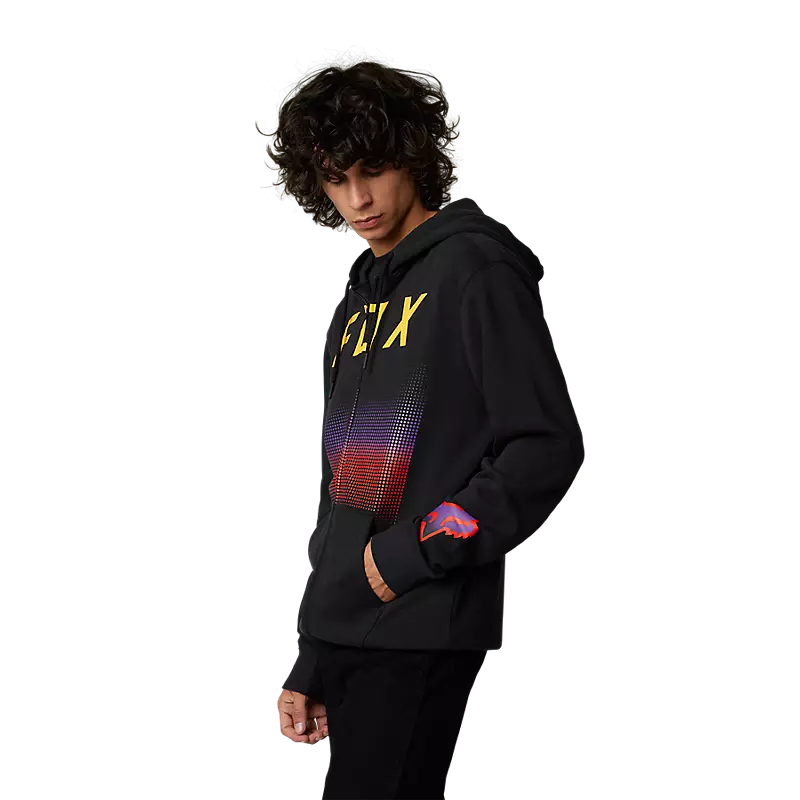 Polera para Hombre FOX CON ZIP FGMNT ZIP FLEECE [HTR GRAPH] 001
