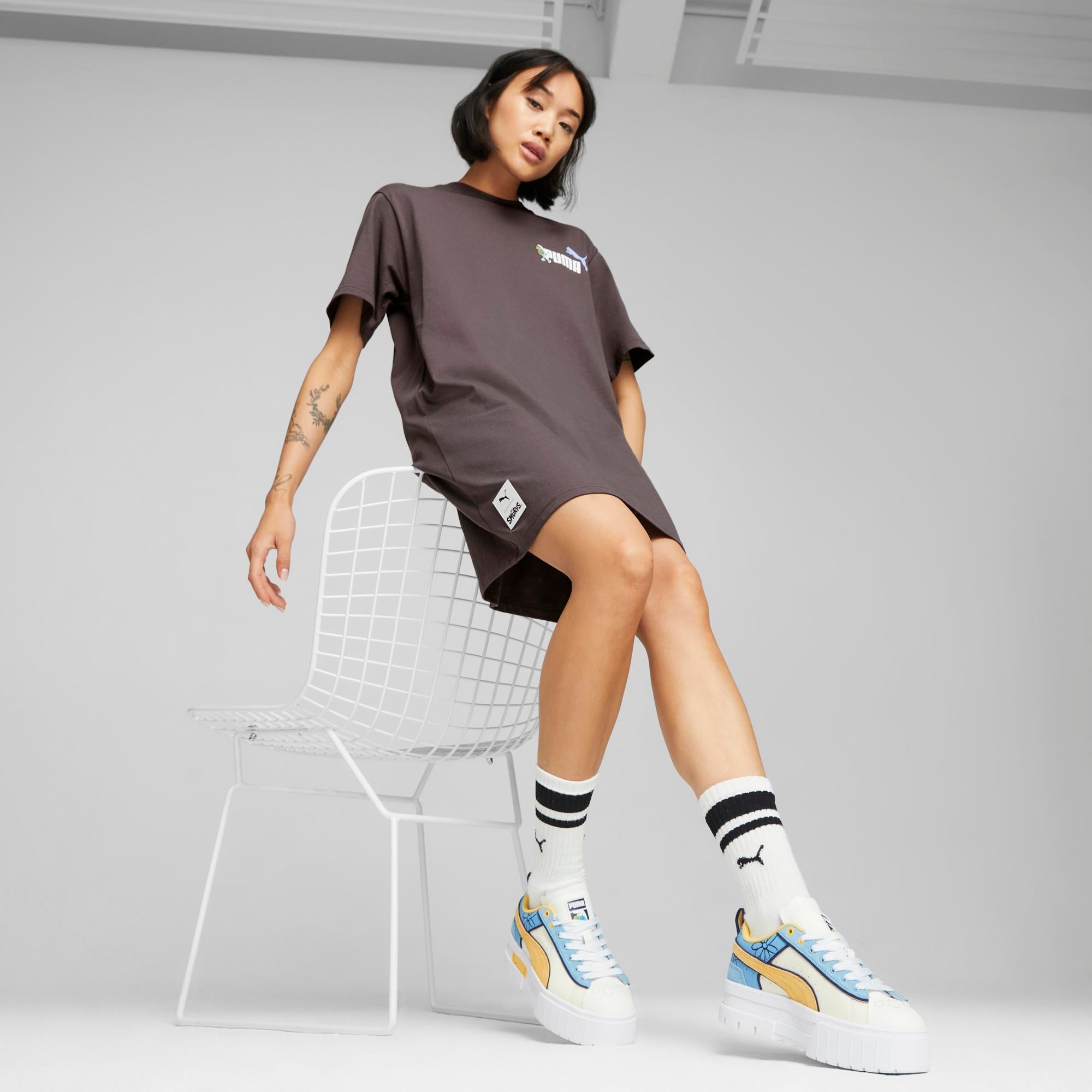 Zapatillas para Mujer PUMA HERITAGE MAYZE THE SMURFS 01