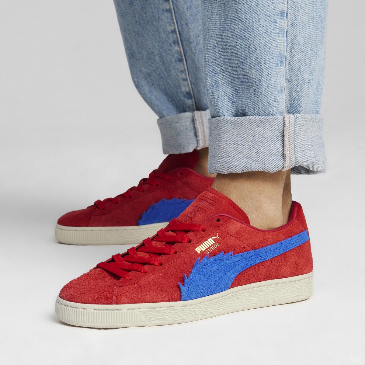 Zapatillas para Hombre PUMA 396520-01 Suede ONE PIECE RED