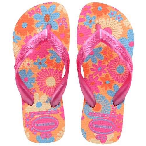 Sandalias para Niña HAVAIANAS KIDS FLORES Rosado
