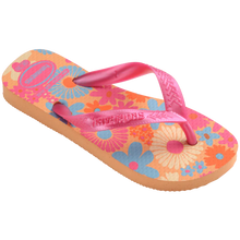 Cargar imagen en el visor de la galería, Sandalias para Niña HAVAIANAS KIDS FLORES Rosado
