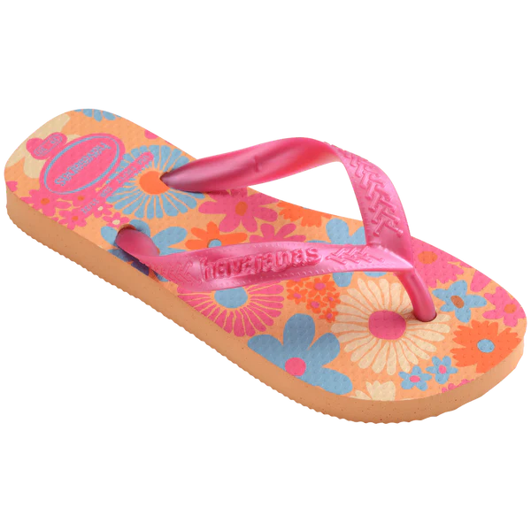 Sandalias para Niña HAVAIANAS KIDS FLORES Rosado