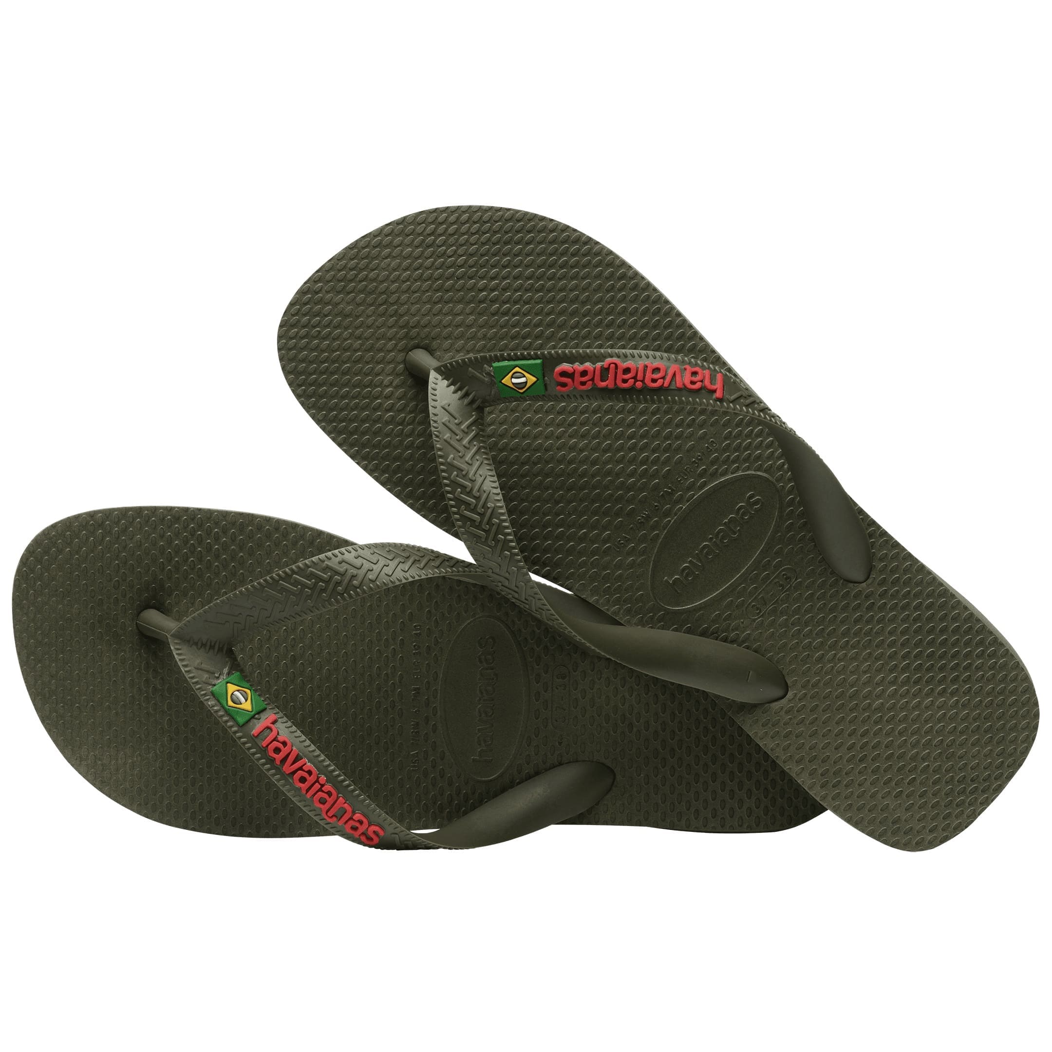 Sandalias Unisex HAVAIANAS FLIP FLOP BRASIL LOGO FC 0869