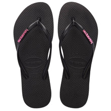 Cargar imagen en el visor de la galería, Sandalias para Mujer HAVAIANAS FLIP FLOP SLIM LOGO METALLIC 1094
