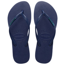 Cargar imagen en el visor de la galería, Sandalias para Mujer HAVAIANAS FLIP FLOP SLIM LOGO METALLIC 4368
