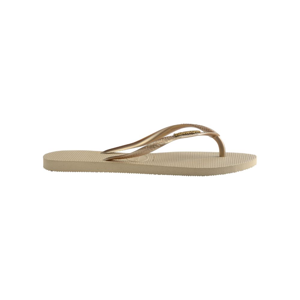 Sandalias para Mujer HAVAIANAS 4119875 SLIM LOGO METALLIC 9177