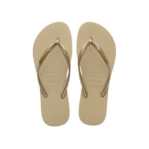 Sandalias para Mujer HAVAIANAS 4119875 SLIM LOGO METALLIC 9177