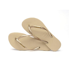 Cargar imagen en el visor de la galería, Sandalias para Mujer HAVAIANAS 4119875 SLIM LOGO METALLIC 9177
