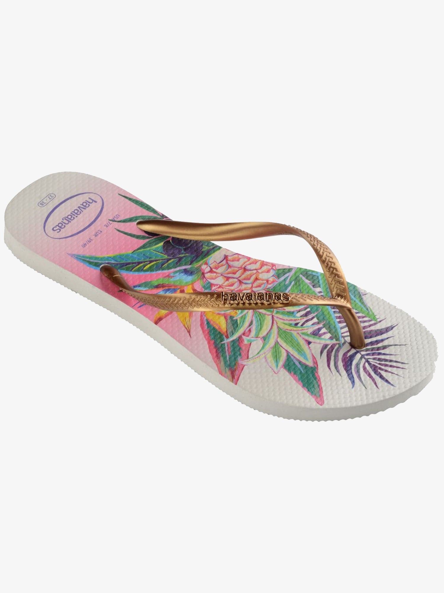 Sandalias para Mujer HAVAIANAS FLIP FLOP SLIM TROPICAL FC 0001