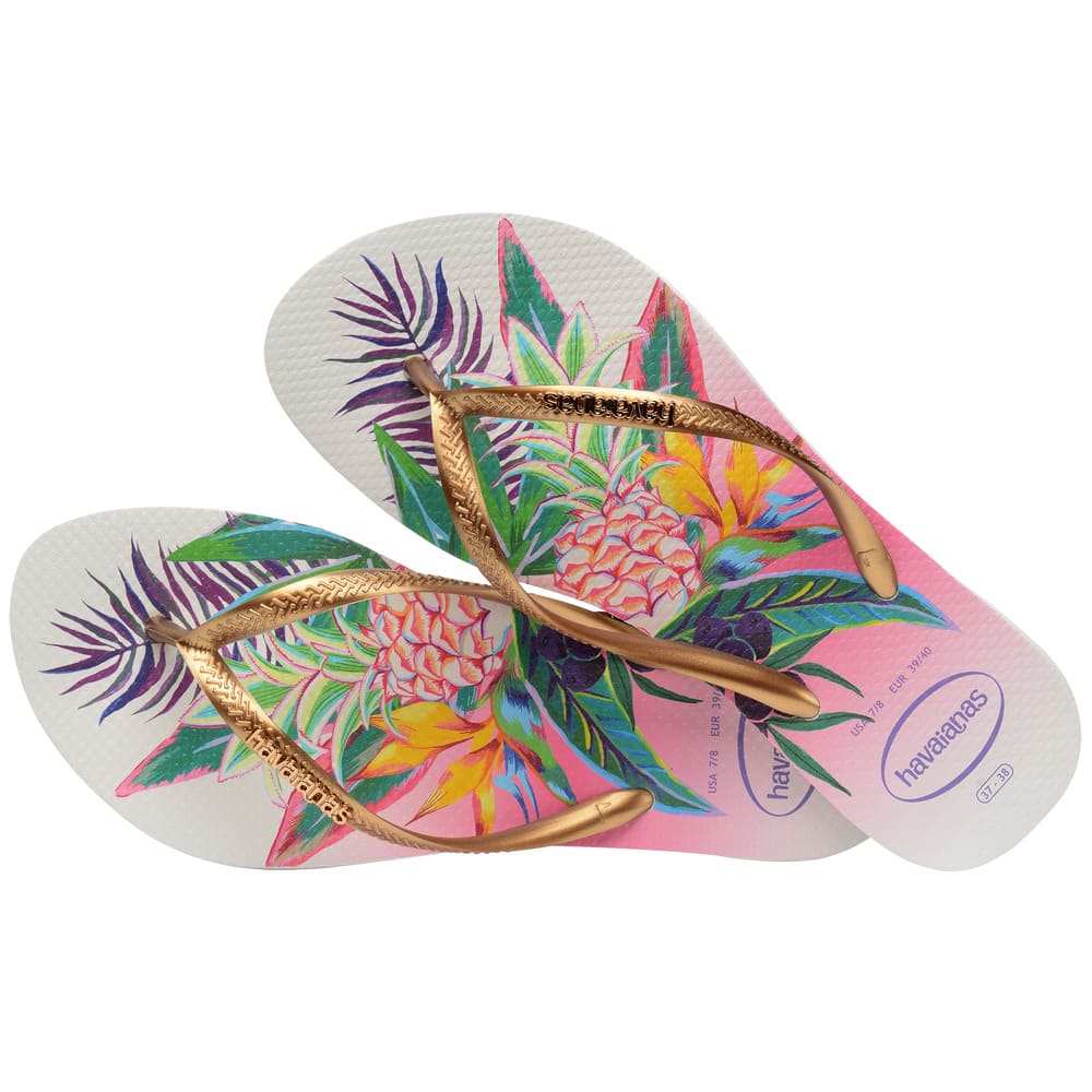 Sandalias para Mujer HAVAIANAS FLIP FLOP SLIM TROPICAL FC 0001