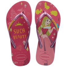 Cargar imagen en el visor de la galería, Sandalias para Niña HAVAIANAS BEACH KIDS SLIM PRINCESS 0129
