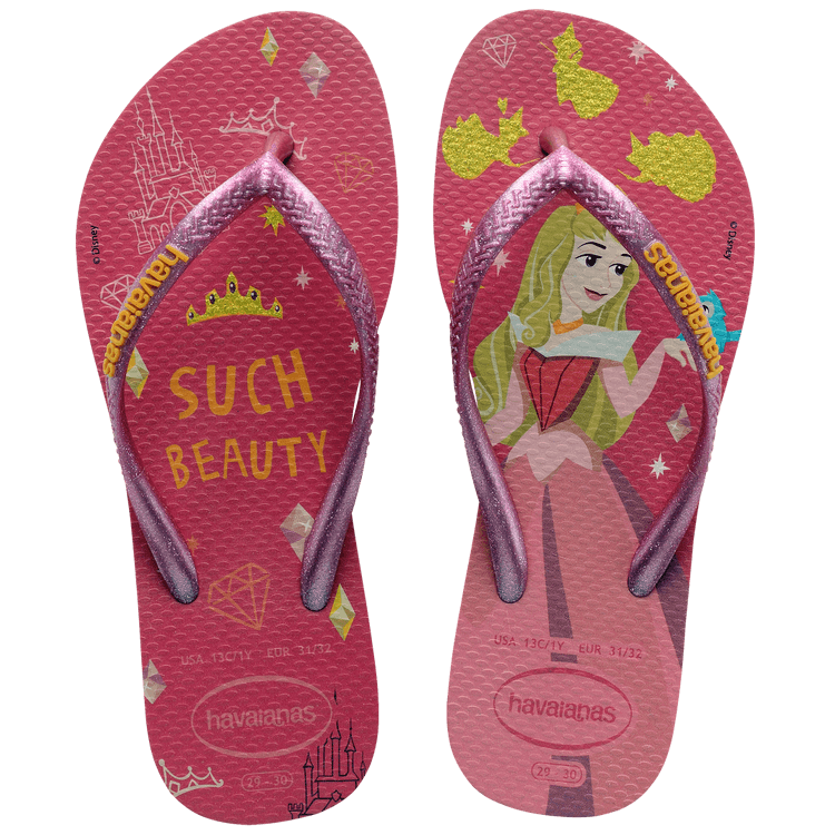 Sandalias para Niña HAVAIANAS BEACH KIDS SLIM PRINCESS 0129