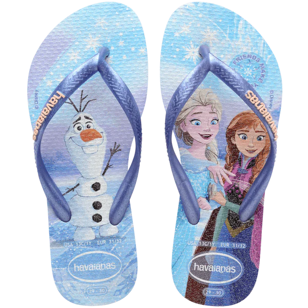 Sandalias para Niña HAVAIANAS KDS SL PRINCESS Azul