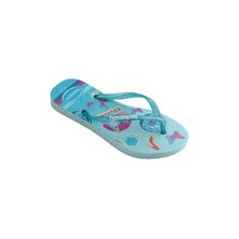 Cargar imagen en el visor de la galería, Sandalias para Niña HAVAIANAS 4123328 KIDS SLIM PRINCESS 1669 8 años a más
