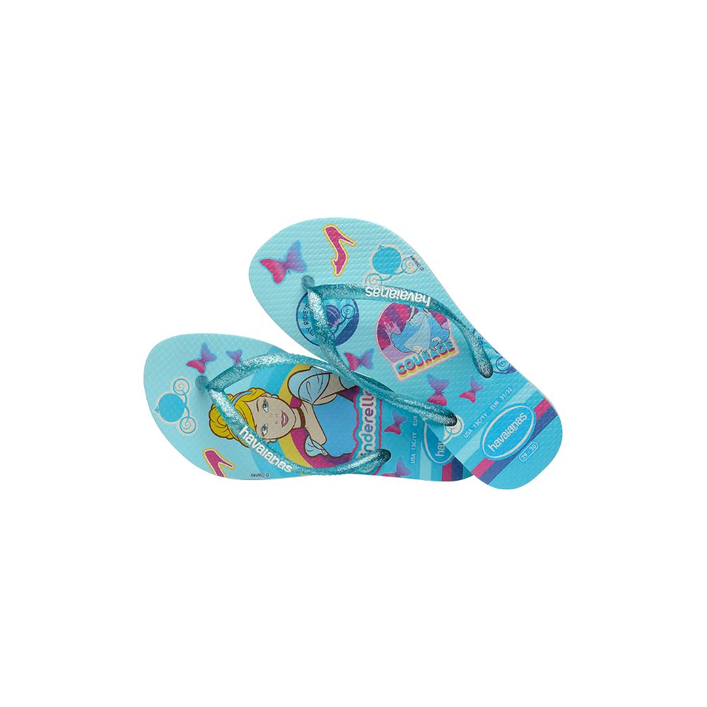Sandalias para Niña HAVAIANAS 4123328 KIDS SLIM PRINCESS 1669 8 años a más