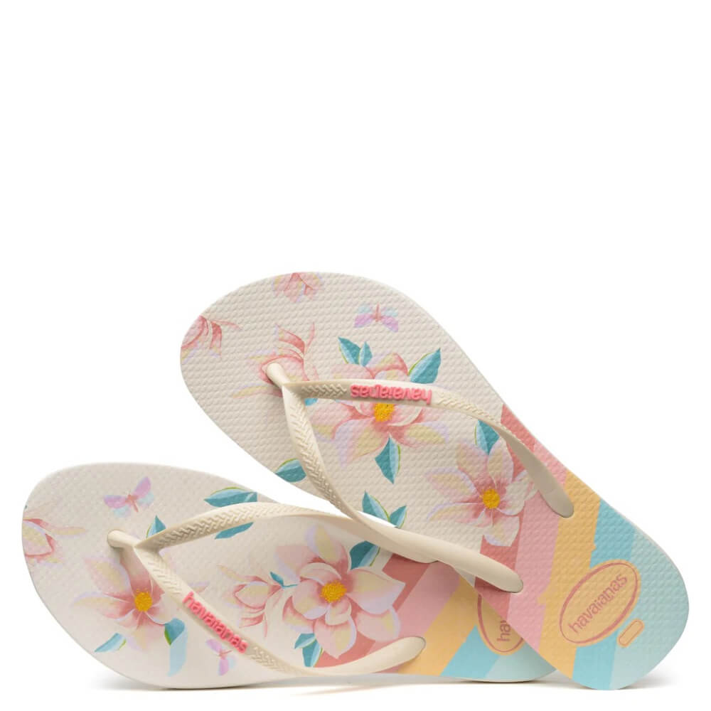 Sandalias para Mujer HAVAIANAS BEACH SLIM FLORAL FC 0121